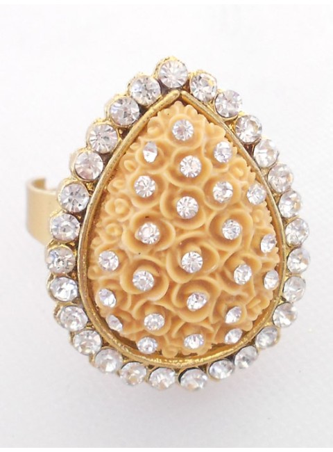 Kundan Finger Ring